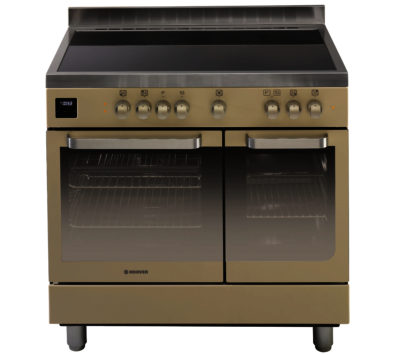 HOOVER  HVD9395IV Electric Range Cooker - Ivory & Stainless Steel